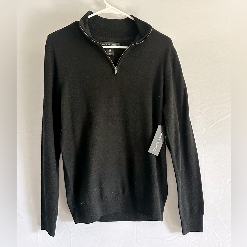Christian Lacroix Black Men's Sweater 
Small